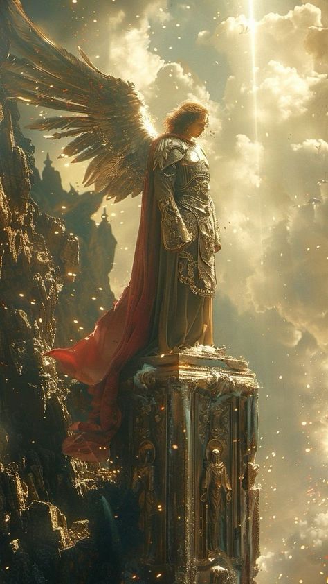 Raymond Swanland, Angel Artwork, Heaven Art, Jesus Christ Artwork, Angel Warrior, Jesus And Mary Pictures, Beautiful Angels Pictures, San Michele, Angel Aesthetic