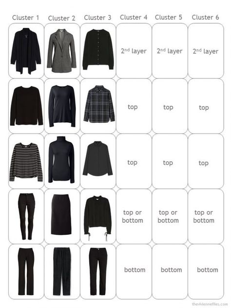 Project 333 For First-Time Participants – 30 Pieces of Clothing! 4 X 4 Wardrobe, 33 Piece Wardrobe Project 333, Black Capsule Wardrobe, All Black Wardrobe, Capsule Dressing, Project 333, The Vivienne Files, Vivienne Files, Capsule Wardrobe Work