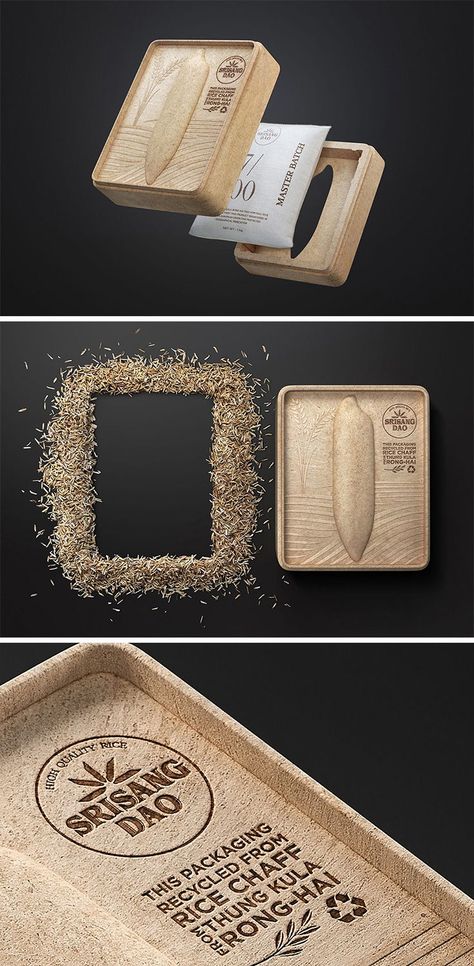 Biodegradable Packaging Design, Sustainable Packaging Food, Luxury Eco Packaging, Waste Material Products, Sustainable Product Packaging, Reusable Packaging Design, Sustainable Product Design, Sustainable Packaging Design, Eco Packaging Design