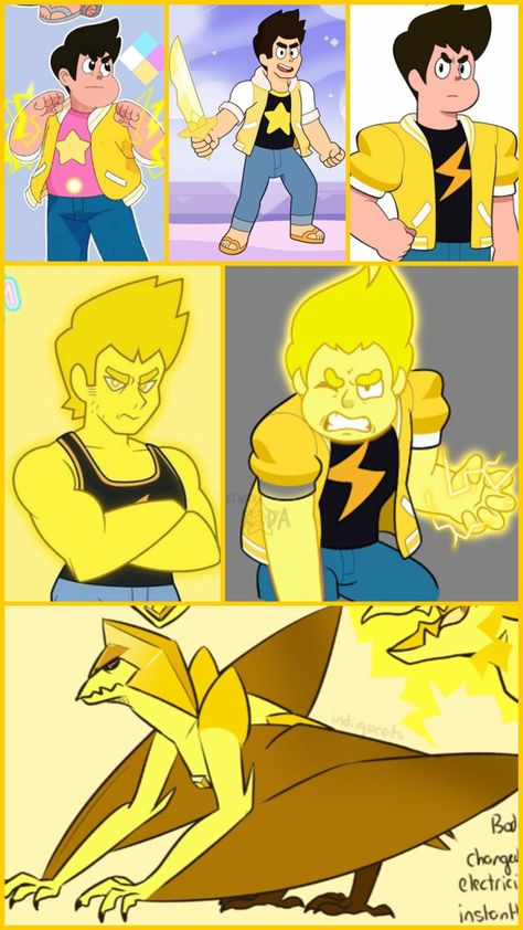 Yellow Steven Au, Yellow Sapphire Steven Universe, Steven Universe Future Fanart, Yellow Diamond Steven Universe Fanart, Blue Diamond X Yellow Diamond Steven Universe, Steven Universe Genderbend, Yellow Diamond Su, Steven Universe Yellow Diamond Au, Lion Steven Universe