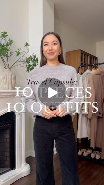 Jasmine Ricks on Instagram: "10 pieces, 10 outfits • I thought I would do something similar to my recent 3-3-3 challenge for a travel capsule [which also works great for weekly outfit planning]! I took 3 tops, 3 bottoms, 2 jackets & 2 pairs of shoes to create 10 outfit ideas [ideal for a 7-10 day trip!]. I tried to include a variety of casual + dressier outfits ideal for all day walking. This is just an example so you can always vary items based on your activities + weather but I think this is a great way to pack using versatile pieces! // You can comment ‘link’ to automatically receive all outfit details in a DM or visit my LTK ❤️" Comfy Outside Outfits, 10 Days Outfits Travel, 4 Week Packing List, Winter Trip Capsule Wardrobe, 2 Week Capsule Wardrobe Travel Packing Winter, 5 Day Wardrobe Packing Light, 4 Days Outfit Travel, Plan Outfits For Travel, 3 Days Trip Packing Outfits Winter