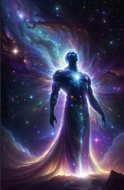 Cosmic Art Spiritual, Cosmic Powers, God With Us, Metaphysical Art, Consciousness Art, Cosmic Art, Energy Art, Spiritual Artwork, Brain Power