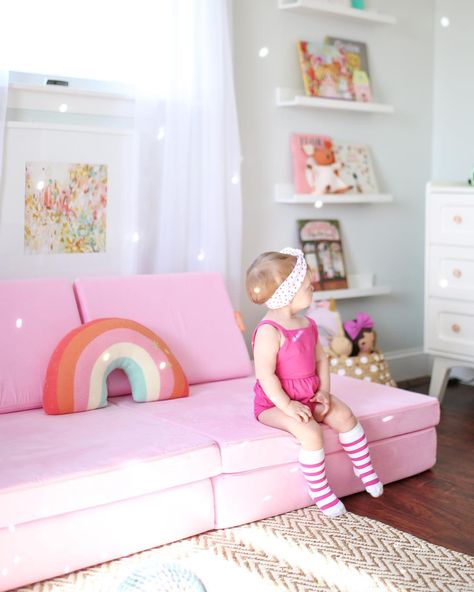 Colorful Playroom, Colorful Kids Room, Shared Room, Play Space, Indoor Play, Kids Playroom, Colour Schemes, Pretty Much, The Two