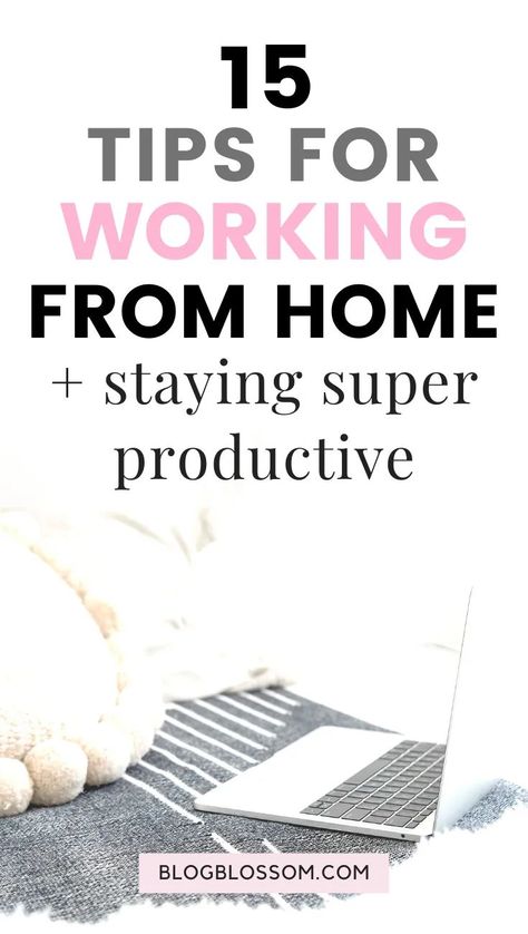 Work From Home Productivity, Nontoxic Makeup, Work Remote, Staying Productive, Goals Business, Work Productivity, Motivation Poster, Working Remotely, Organizing Time