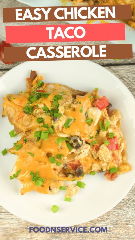 If you are tired of the same average tacos for Taco Tuesday, then try my easy to make chicken taco casserole! Are you looking for a dish that could become a new weekly Mexican staple in your home? This South Western inspired chicken taco casserole is ooey gooey goodness wrapped up in a convenient casserole that your whole family is sure to love! Chicken Taco Casserole, Costco Chicken, Chicken Tacos Easy, Boiled Chicken Breast, Easy Weekday Meals, Chicken Taco, Taco Casserole, Yummy Chicken Recipes, Ooey Gooey