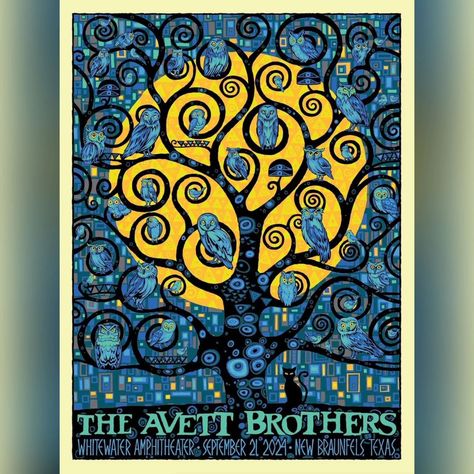 New Braunfels, TX! Poster for tonight’s show at Whitewater Amphitheater is by Todd Slater. Doors: 7:30pm Jamestown Revival: 8pm The Avett Brothers: 9:15pm Jamestown Revival, The Avett Brothers, Avett Brothers, New Braunfels, Doors, Quick Saves