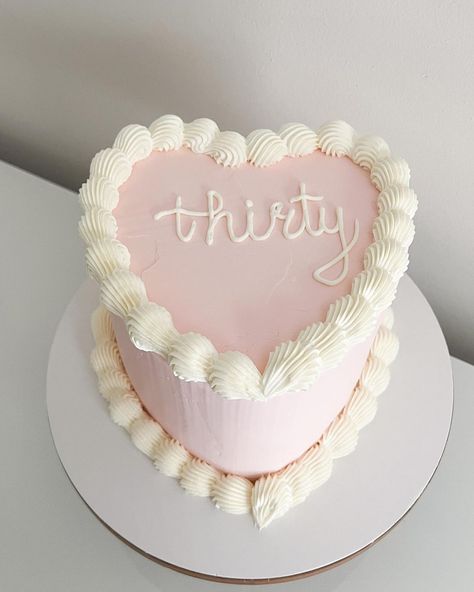 Mad Sweet Cakes on Instagram: “✨Thirty • Flirty • Thriving…” Thirty Fine Cake, Hello Thirty Cake, Cute 30th Birthday Cakes, Thirty Cake 30th Birthday, So Happy Im Thirty Cake, 30th Birthday Pink Theme, 30th Birthday Cake For Women Funny, 30 Year Old Birthday Cake, 30th Cake Ideas