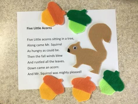 Fall Circle Time Activities For Toddlers, Fall Storytime, Fall Storytime Ideas, Fall Felt Board Stories, Fall Felt Stories Preschool, Fall Flannel Board Stories, Apple Flannel Board Stories, Fall Felt Stories, Squirrel Crafts Preschool