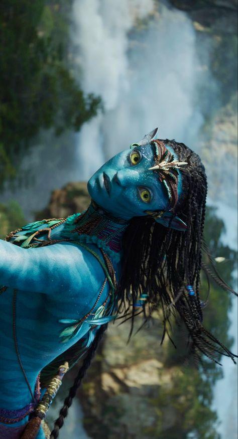 Neytiri Wallpaper, Zoe Saldana Avatar, Neytiri Sully, Avatar Neytiri, Avatar Wallpaper, Vi Cosplay, Avatar 2 Movie, Avatar Poster, Blue People