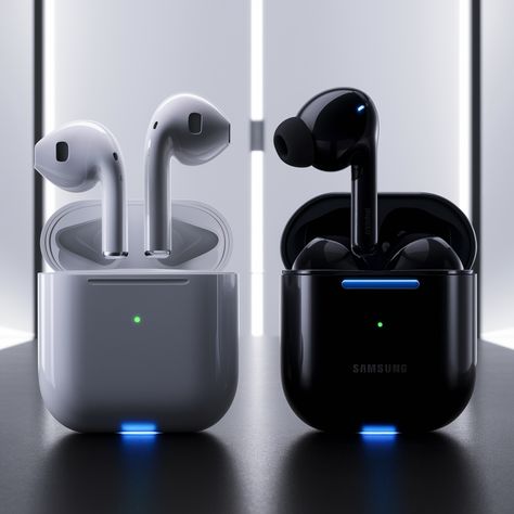 Shoppy Deals UK ➡️ Apple AirPods Pro vs Samsung Galaxy Buds Pro: Which Reigns Supreme? #apple #samsung #airpods #galaxybuds 
📌 Samsung Airpods, Samsung Galaxy Buds Pro, Samsung Galaxy Buds, Samsung Galaxy Phones, Apple Airpods Pro, Air Pods, Earbud Headphones, Apple Airpods, Wireless Earbuds