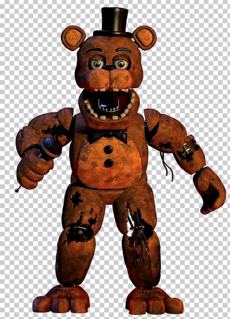 Five Nights At Freddy's Freddy, Withered Freddy, Robot Png, Freddy's Nightmares, Freddy 2, Freddy 3, Fnaf Freddy, Animatronic Fnaf, Swag Cartoon