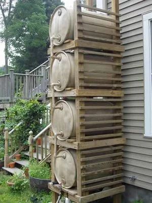 Rain Barrels, Rain Collection, Water Collection, Rainwater Harvesting, Rain Barrel, Have Inspiration, Rain Water Collection, Water Pressure, Outdoor Projects