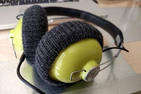 A DIY Guide on How to Make Headphone Covers                      – Wicked Cushions How To Make Headphones, Diy Headphones, Headphone Cover, Lazy Person, New Things To Try, Headphone Accessories, Beginner Sewing Projects Easy, Small Sewing Projects, How To Make Diy