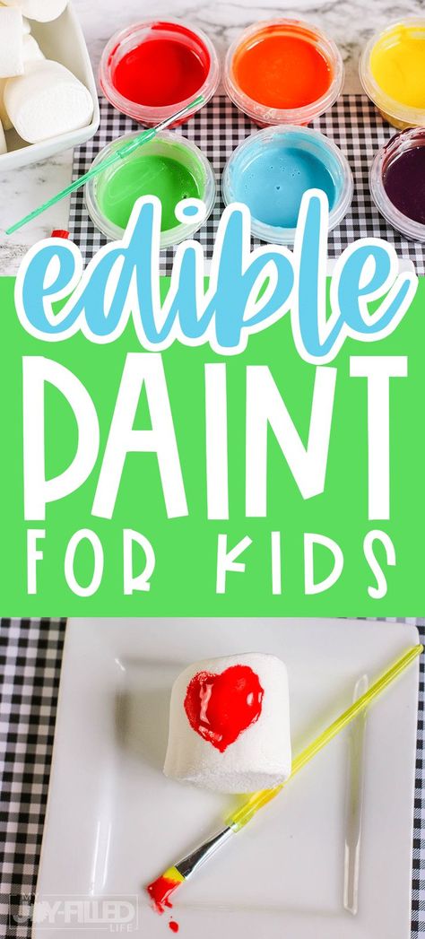 Discover a fun-filled activity that combines snack time with craft time. Edible paint is a unique activity that is suitable for and enjoyed by kids of all ages. Check out this post to learn how easy it is to make. Preschool Cooking Activities, Edible Kids Crafts, Preschool Cooking, Ugly Food, Babysitting Fun, Paint Recipe, Preschool Units, Edible Crafts, Edible Paint