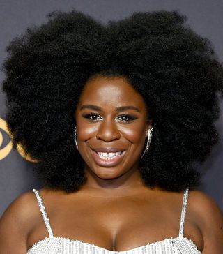 Black Celebrities Natural Hair, Drugstore Lashes, Long Natural Eyelashes Black Women, Punk Hairstyles For Long Hair, Uzo Aduba, Afro Goth, Ardell Lashes, Black Royalty, Red Carpet Hair