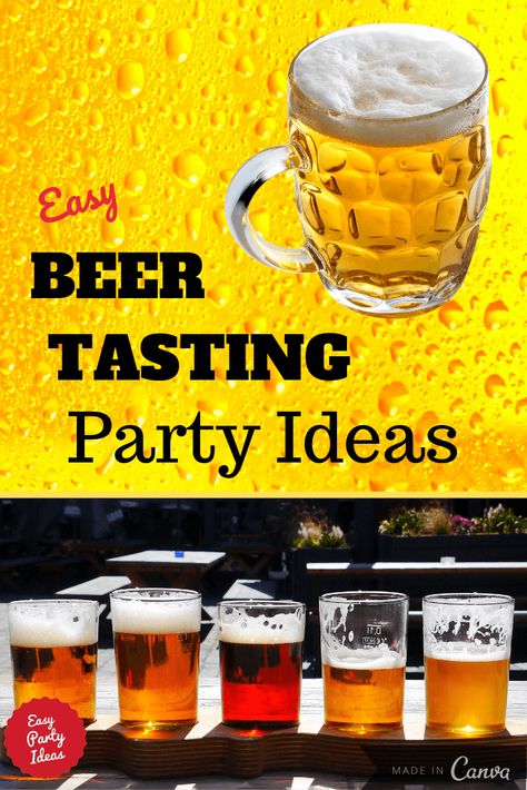 A Beer Tasting Party is a fun twist on popular tastings, with fun ideas to add to any party where beer is the main beverage. Beer Tasting Party Ideas, Beer Tasting Party Food, Beer Tasting Party Printables, Tasting Party Food, Tasting Party Ideas, Ultimate Chili Recipe, Beer Tasting Party, Easy Party Ideas, Friends Dancing