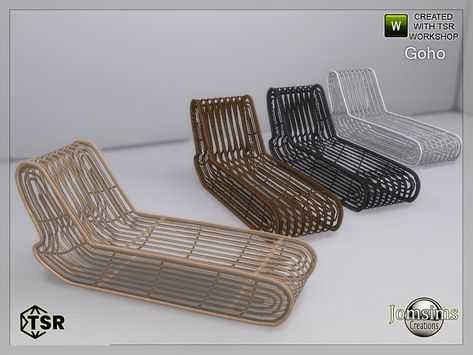 Sims 4 Cc Furniture Living Rooms, Garden Lounge Chairs, Sims 4 Piercings, Sims 4 Tsr, Sims Baby, Play Sims 4, Garden Lounge, Tumblr Sims 4, Play Sims