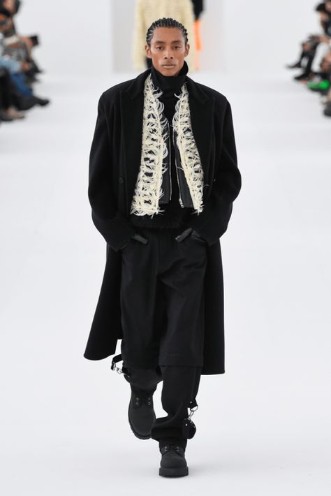 Givenchy Men’s Fall 2023 Paris - Fashionably Male Givenchy Outfit, Matthew M Williams, Givenchy Men, Givenchy Man, Boiler Suit, Functional Fashion, Weird Fashion, Men’s Suits, Thanksgiving Outfit