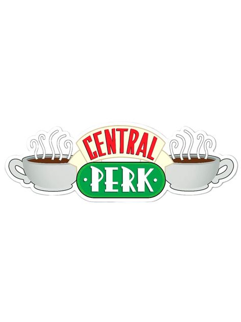 I'm posting this for a bloxburg decal for anyone building central perk but you could use it for something else aswell Central Perk Logo, Friends Cafe, Tv Show Friends, Tin Wall, Bloxburg Decals, Friends Central Perk, Tin Walls, Love Friends, Art Friend