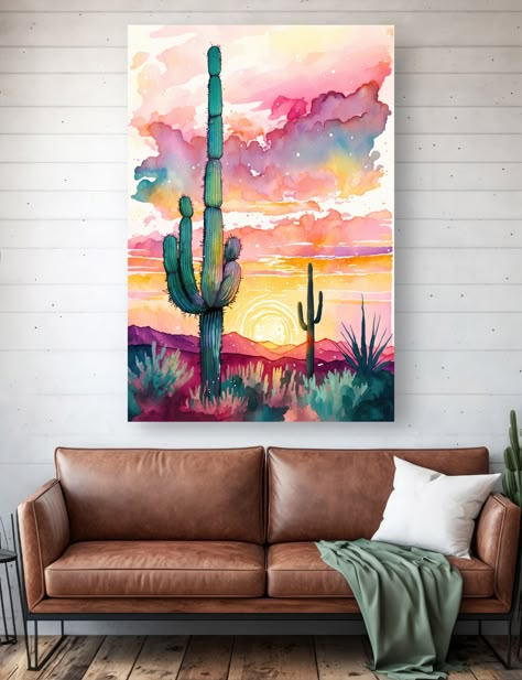 Living room art painting