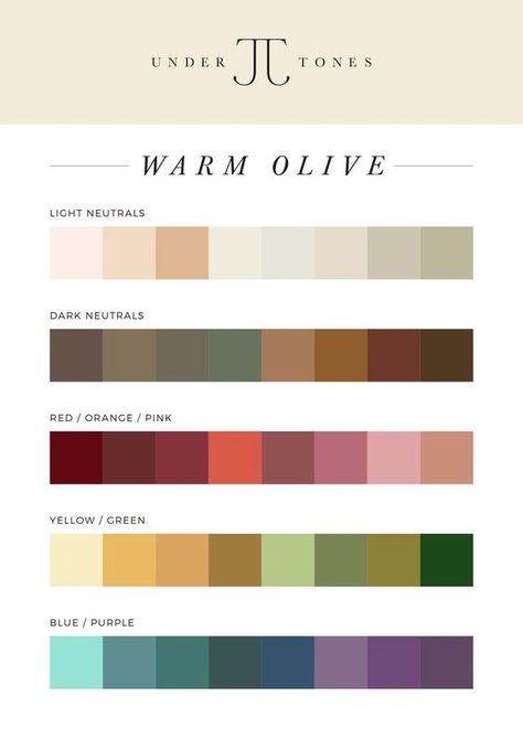 Color For Olive Skin Tone Clothes, Colors For Light Olive Skin Tone, Color Palette Olive Skin, Colors That Go With Olive Skin Tone, Colors For Olive Undertones, Olive Skintone Palettes, Olive Tone Color Palette, Olive Skin Colors Clothes, Light Olive Color Palette