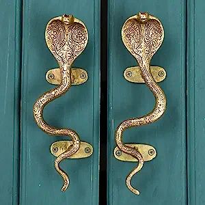 Amazon.com: Antique Brass Cabinet Pulls - Cobra Snake Door Handles - Antique Door Pulls - Antique Cabinet Handles -Gold Cabinet Handles - Decorative Door Handle - Antique Door Handle-Vintage Door Handle -1 Pair : Home & Kitchen Antique Brass Cabinet Pulls, Gold Door Handles, King Cobra Snake, Gold Cabinet Handles, Door Handles Vintage, Gold Cabinet, Door Handles Interior, Gold Door, Brass Cabinet Pulls