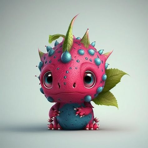 Photo cute cartoon dragon fruit characte... | Premium Photo #Freepik #photo #food-character #cartoon #fruit-character #happy-food Dragon Fruit Character, Food Character, Fruit Character, Cartoon Fruit, Cartoon Dragon, Photo Food, Photo Cute, Happy Food, Character Cartoon