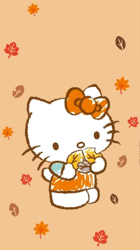 Hello Kitty Halloween Wallpaper, Fall Backgrounds Iphone, Fall Backgrounds, Backgrounds Iphone, Hello Kitty Halloween, Hello Kitty Iphone Wallpaper, Kitty Wallpaper, Hello Kitty Wallpaper, Halloween Wallpaper