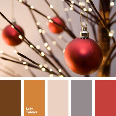 beige, chocolate, christmas palette, color matching, cream, gray color, house color schemes, new year color palette, orange color, orange-brown, red color, shades of brown. Bathroom Color Schemes Brown, Red Color Pallets, Color House, Christmas Palette, Christmas Color Palette, Color Palette Ideas, Room Brown, Gold Color Combination, Wall Living Room