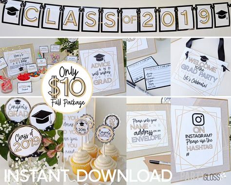 Graduation Printable Package Grad Party Decor Class of | Etsy Candy Buffet Graduation Party, Graduation Candy Buffet, Candy Buffet Labels, Buffet Labels, Graduation Printables, Candy Signs, Candy Food, Party Food Labels, Graduation Candy