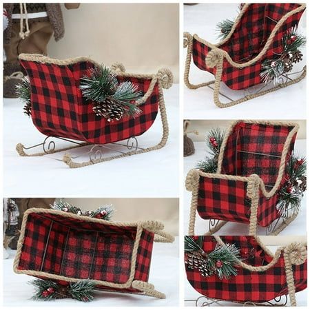 Wooden sleigh