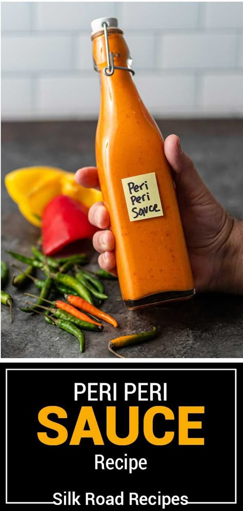 Peri Peri Sauce Portuguese Piri Piri Sauce Recipe, Portuguese Peri Peri Sauce, Peri Peri Sauce Recipe Portuguese, Nandos Sauces, Nandos Peri Peri Sauce, Prego Sauce Recipe, Piri Piri Sauce Recipe, Peri Peri Recipes, Peri Peri Sauce Recipe