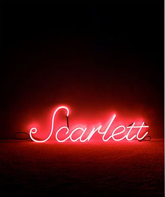 My Grandfather made neon signs and my Dad and I both inherited a slight obsession with pretty lights so my house will need some neon somewhere. Neon Rose, The Scarlet Letter, Red Neon, Scarlett Witch, Single Words, Witch Aesthetic, Neon Art, Red Aesthetic, Scarlet Witch