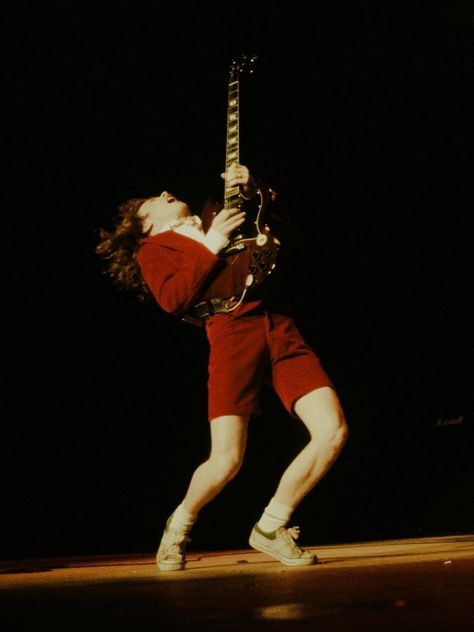 Angus Young, Killer Queen, Ac Dc, Electric Guitar, Guitar, Queen, Red