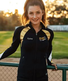 Cheerleading Warmups: Find Top cheer warm up suits for Less - Omni Cheer Cheerleading Practice Outfits, Cheer Warmups, Cheer Warm Ups, Cheer Jackets, Cheerleading Practice, Cheer Practice Wear, Cheer Games, Dance Jackets, Cheer Coach Gifts