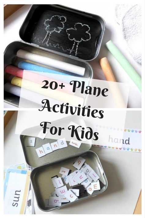 Plane Activities For Kids, Kids Airplane Activities, Plane Activities, Camping Holidays, Kids Travel Activities, Ideas For Preschoolers, Airplane Activities, Camping Activities For Kids, Activity Bags