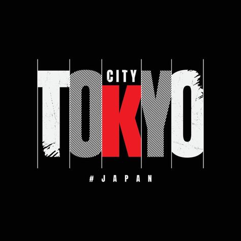 Tokyo graphic t-shirt and apparel design Design Tshirts, Tokyo City, Typography Illustration, Cityscape Photos, Nature Backgrounds, Background Banner, Design T Shirt, Image Editing, Apparel Design