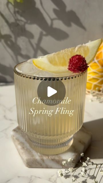 Kristi | Cocktail & Drink Recipes | Fully embracing spring flavors with today’s recipe, the Chamomile Spring Fling! 🌷🫖 Now you don’t need to choose between tea or ... | Instagram Cocktail Drink Recipes, Spring Flavors, Gin Lovers, Cocktail Drink, Cocktail Drinks Recipes, Chamomile Tea, Gin Cocktails, Delicious Cocktails, Easter Brunch