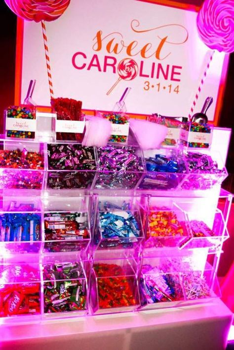 Bat Mitzvah Themes Decor, Bat Mitzvah Candy Bar, Bar Mitzvah Decorations, Bas Mitzvah, Pink Bat Mitzvah, Birthday Party Candy Bar, Bat Mitzvah Themes, Candy Theme Birthday Party, Mitzvah Themes