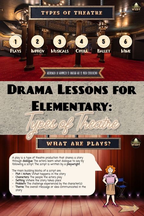 Elementary Theatre Activities, Elementary Drama Classroom, Teaching Drama Elementary, Elementary Theatre Classroom, Dance Lesson Plans, Drama Lessons, Theatre Teacher, Middle School Drama, Theatre Classroom