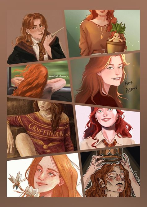 Lilly And James Potter, James Potter Fanart, Rose Weasley, Bonnie Wright, All The Young Dudes, Lily Evans, Ginny Weasley, Luna Lovegood, Wizarding World Of Harry Potter