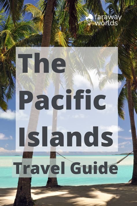 With white, sandy beaches, turquoise lagoons and scattered palm trees, the Pacific Islands look like paradise. Dotted around the South Pacific, these islands are small and untouched. Here's a travel guide to the beautiful Pacific Islands! Journey Wishes, South Pacific Islands, Shady Tree, Island Destinations, Beautiful Hikes, Pacific Islands, Remote Island, Desert Island, Island Tour