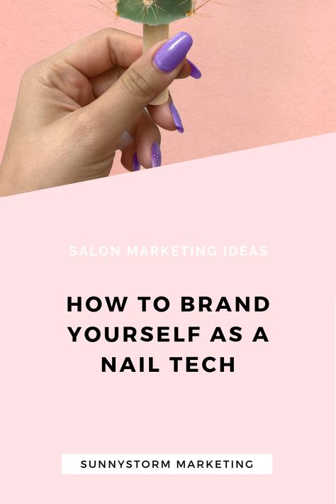 Nail Salon Names, Nail Salon Business, Salon Promotions, Nail Parlour, Nail Tech School, Brand Yourself, Business Nails, Salon Names, Nail Salon Design