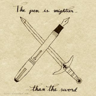 Nevertheless, She Persisted and Dissented : The Pen is Mightier than the Sword! Or, Why Openin... Writing Playlist, Writer Tattoo, Moving On Quotes Letting Go, The Pen Is Mightier, First Sketch, Famous Phrases, Nevertheless She Persisted, She Persisted, Writer Tips