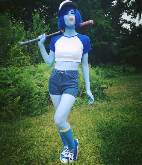 Steven Universe, "Bob" Lapis Lazuli Steven Universe Baseball, Lapis Lazuli Steven Universe Cosplay, Lapis Lazuli Cosplay, Steven Universe Cosplay, Fitness Shirts, Awesome Cosplay, Epic Cosplay, Steven Universe Fanart, Cosplay Tips