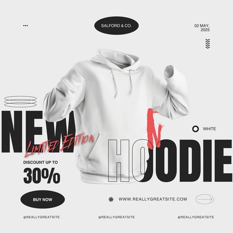 We’re excited to have created some amazing social media graphics for our client! Christmas Jacket, Social Media Post Design, Buy Hoodies, Mens Fashion Urban, Dark Wear, Oversized Hoodie, Hooded Pullover, Social Media Posts, Everyday Wardrobe