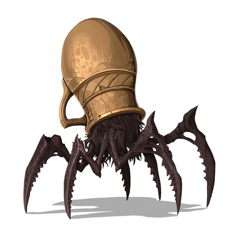 ArtStation - Spider Jug, Olekzandr Zahorulko Desert Creatures Fantasy Concept Art, Desert Monster Concept Art, Dnd Desert, Mini Creatures, Dnd Monster, Dnd Creatures, Beast Creature, Monster Ideas, Dnd Dragons