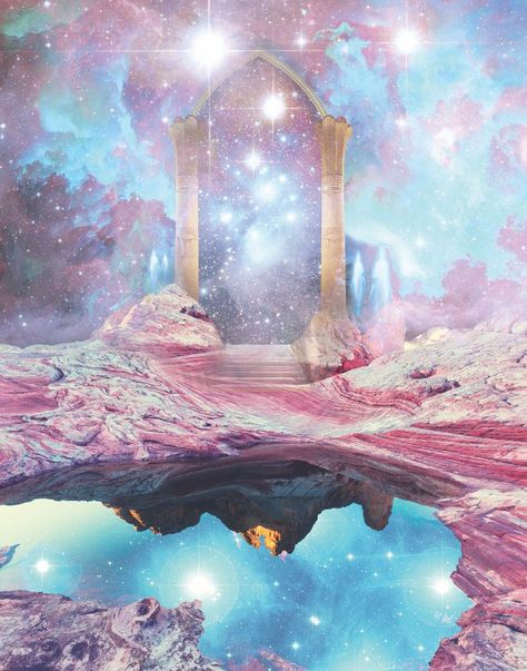 △ BIG PICTURE THINKING △ Pleiades energy. Visionary. Inspired ideas. Card of the Day from #TheStarseedOracle Co-created by Rebecca Campbell and Danielle Noel https://starseedoracle.me/ Magic Places Fantasy Dreams, Danielle Noel, Rebecca Campbell, Mandala Wallpaper, Sensory Art, Vaporwave Art, Giving People, Magical Thinking, Consciousness Art