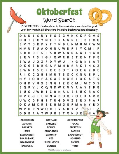 Oktoberfest party game - word search puzzle. Oktoberfest Games For Kids, Oktoberfest Kids Activities, Octoberfest Party Ideas Games, Oktoberfest Activities, Oktoberfest Party Games, Oktoberfest Games, October Fest Party Ideas, Octoberfest Party Ideas, Oktoberfest Hairstyle