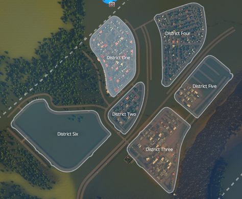 City Skylines Industry Layout, City Skylines Road Layout, Cities Skylines Road Layout, Maps Design, City Skylines Game, We Built This City, City Grid, City Maps Design, Cities Skylines